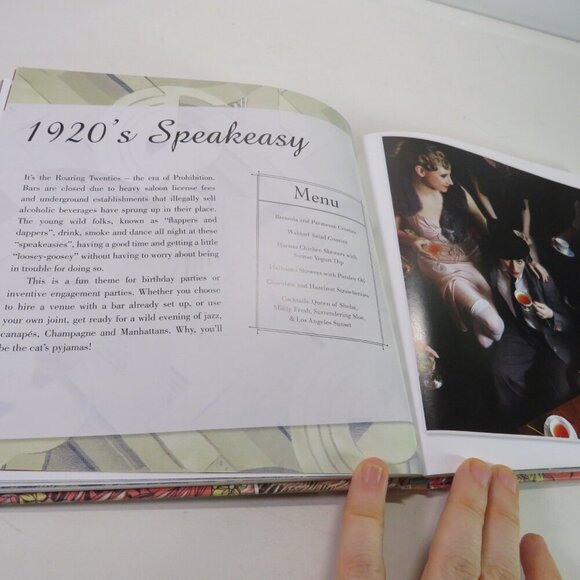 Style Me Vintage Tea Parties Hardback 8x8" 144pgs spans 1930s, 1940s, 1950s - Picture 9 of 16